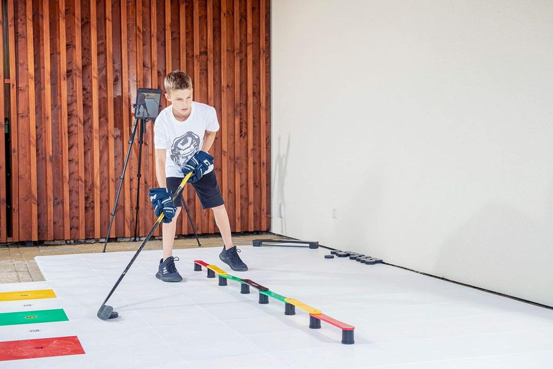 Hockey Revolution Stöckehilfe, Ausrüstung für Puck-Kontrolle, Reaktionszeit und Koordination - langl