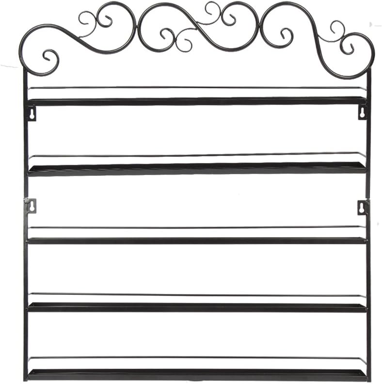 5 Ebenen Metall Nagellack Ständer Kosmetik Organizer 5 Ablagen Wandregal Lippenstiftständer Aufbewah