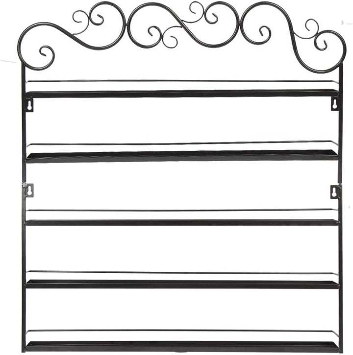 5 Ebenen Metall Nagellack Ständer Kosmetik Organizer 5 Ablagen Wandregal Lippenstiftständer Aufbewah