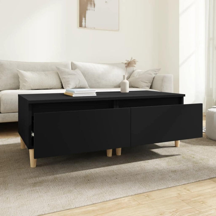 FIRBNUS Beistelltische 2 STK. Schwarz 50x46x35 cm Beistelltisch Klein Beistelltisch Sofa Beistelltis