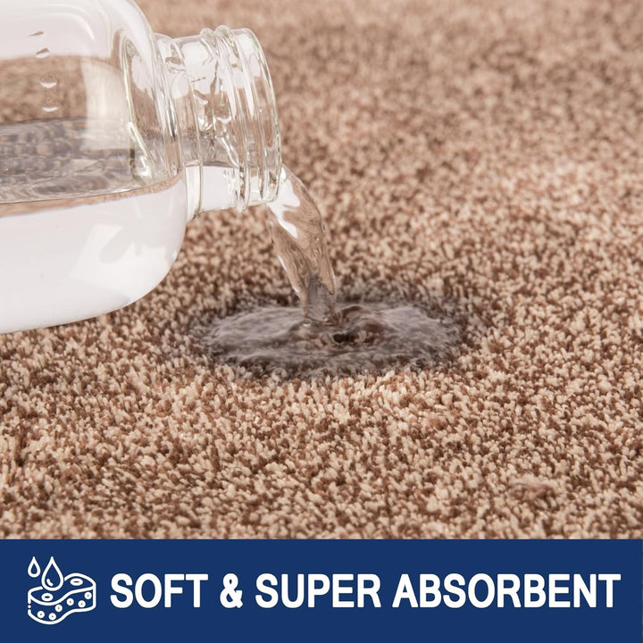 FCSDETAIL Schmutzfangmatte Innen 86 x 150 cm, rutschfeste Maschinenwaschbare Fussmatte, Sauberlaufma