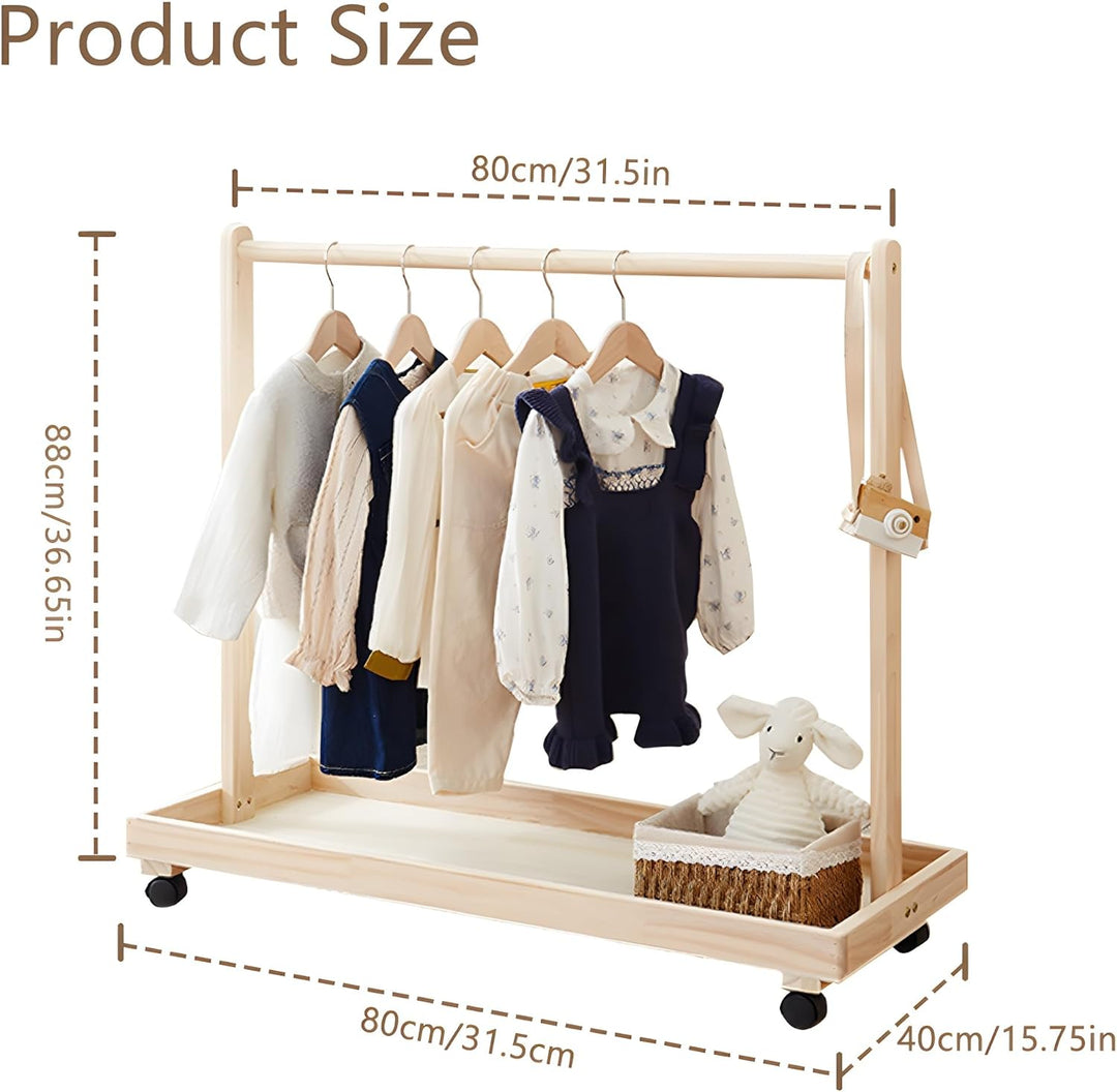 NUODWELL Baby kleiderständer für Kleinkinder, Haustier Kleiderständer für Haustiere, einfacher Kleid
