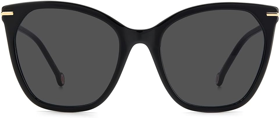 Carolina Herrera Unisex Her 0091/s Sunglasses, 807/IR Black, 56