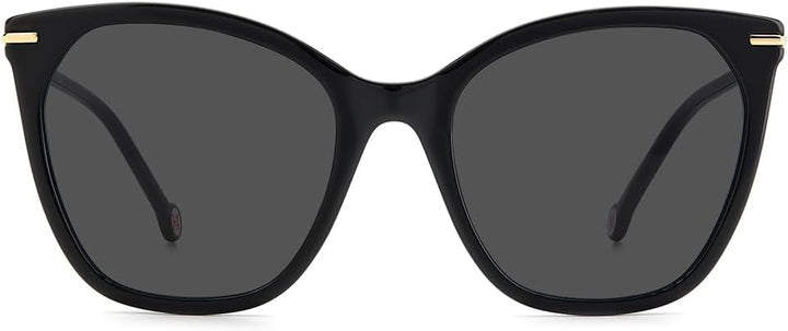 Carolina Herrera Unisex Her 0091/s Sunglasses, 807/IR Black, 56