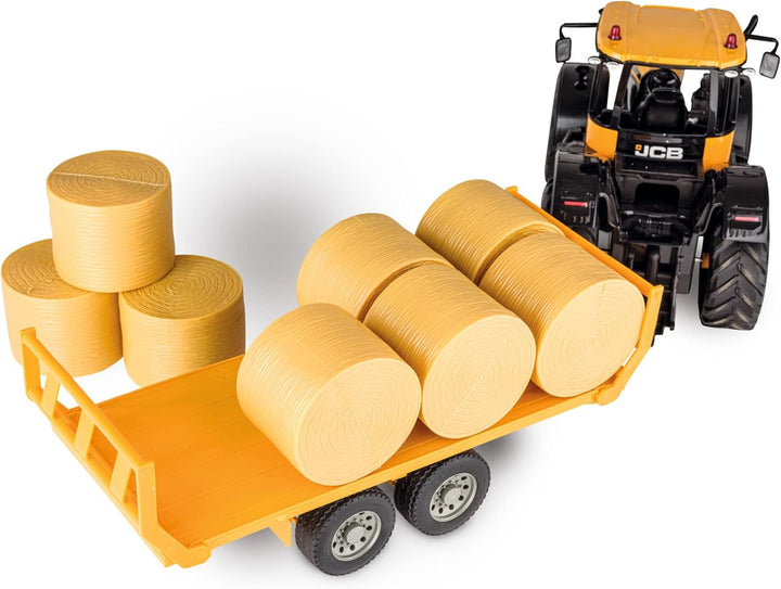 Carson 500907658 1:16 Heuwagen für ferngesteuerte Traktoren gelb - Ferngesteuertes Fahrzeug, RC Trak