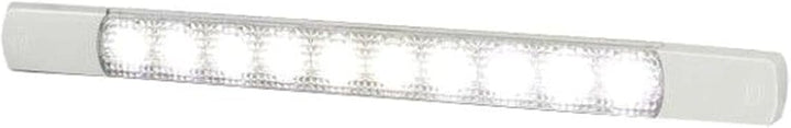 HELLA - Innenraumleuchte - LED - 24V - 3W - LED - Anbau/geschraubt - Lichtscheibenfarbe: glasklar -