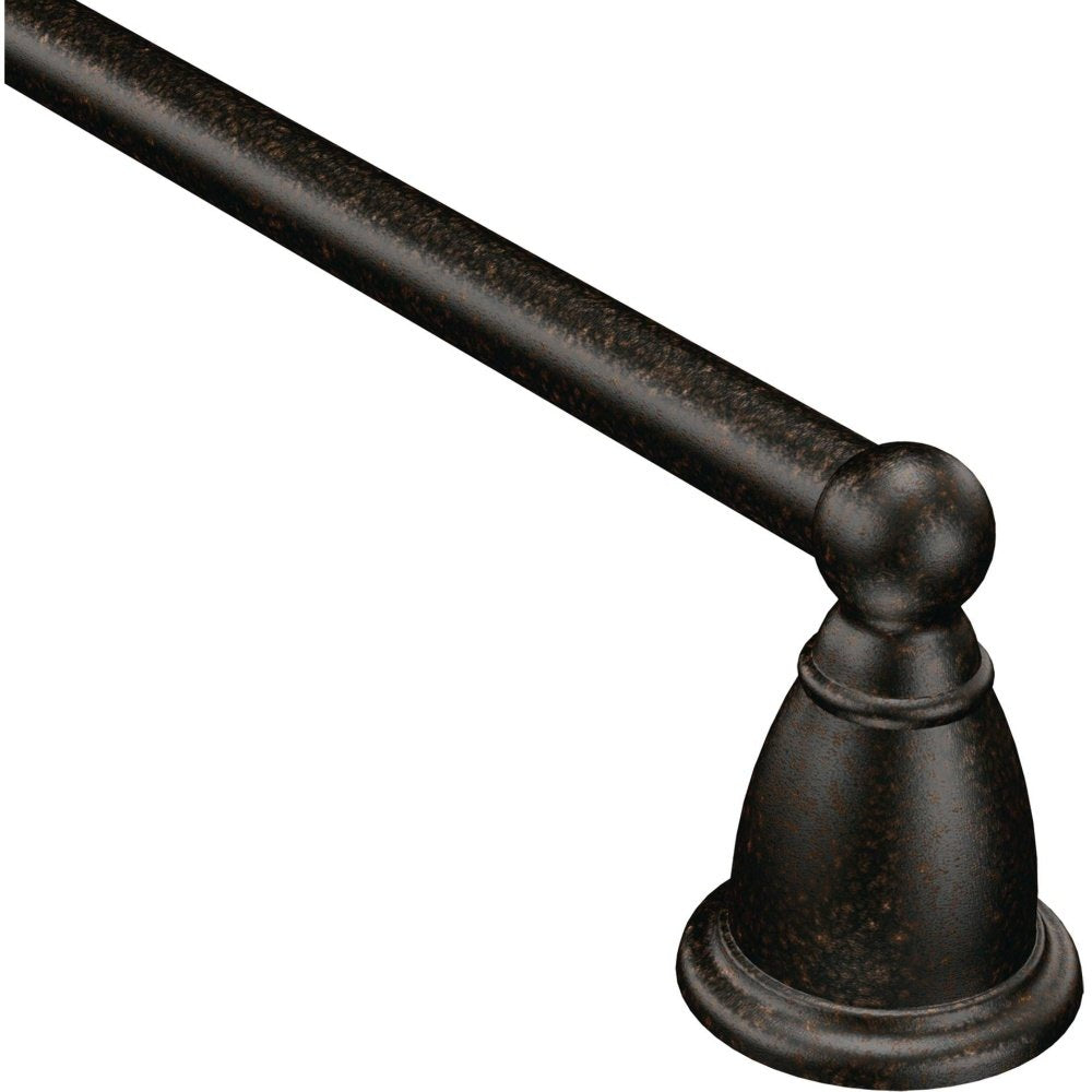 Moen Brantford Collection Handtuchstange, Öl geriebene Bronze, 18 Inch 18 Inch Öl Geriebene Bronze,
