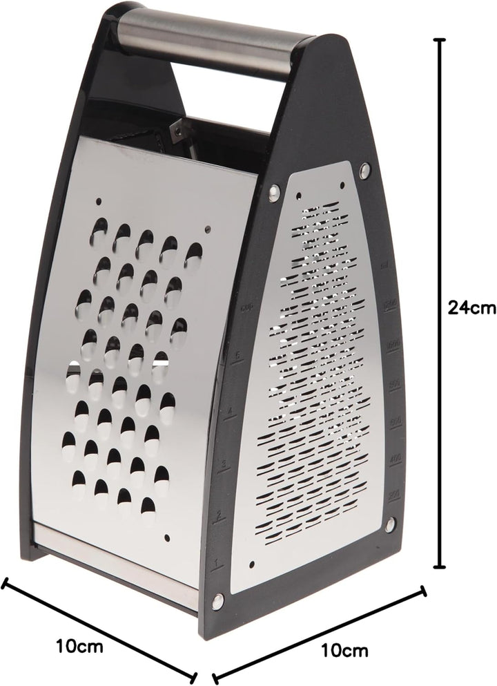 LACOR 61354 Reibe Luxe, 4 Seite aus Edelstahl