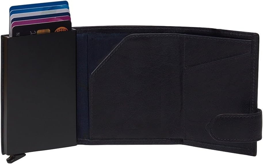 The Chesterfield Brand Mannheim - Kreditkartenetui 6cc 10 cm RFID Navy, Navy