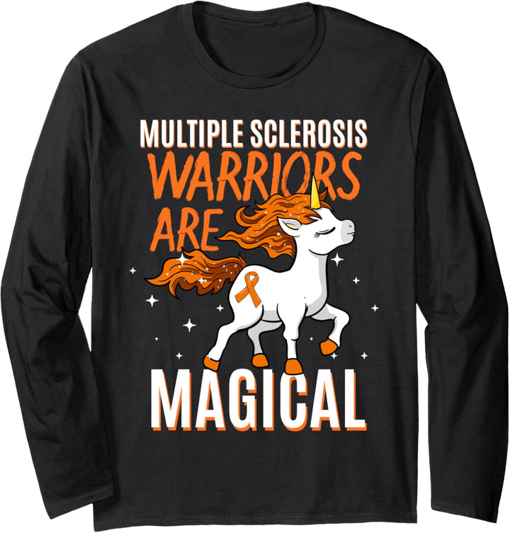 Multiple Sclerosis Warriors Are Magical Multiple Sklerose Langarmshirt