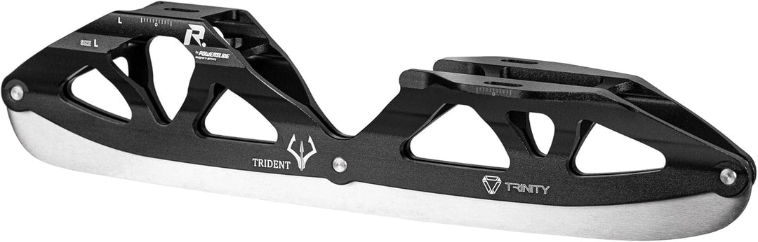 Powerslide Schlittschuhkufe Trident Ice Blade für Inline Skates mit Trinity Montagesystem XLEU EU, X