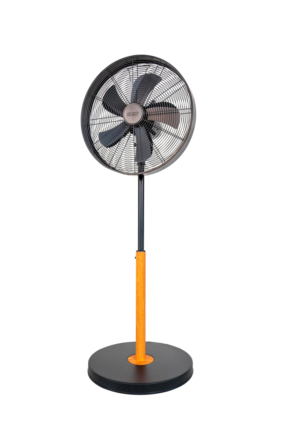 Unold 86725 Standventilator Black Steel Schwarz 50 W 3-stufige Geschwindigkeitsregelung verstellbare