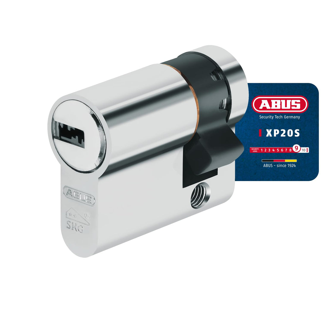 ABUS Profilzylinder XP20SN 10/35 inklusive Sicherungskarte & 3 Schlüsseln, 73710 10/35 mm, 10/35 mm