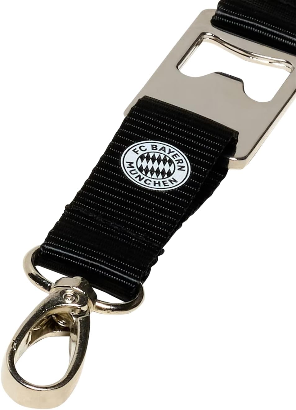 FC Bayern München Schlüsselband schwarz Mia san Mia offizielles Lizenzprodukt