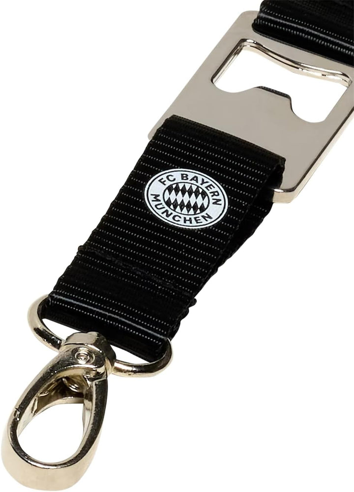 FC Bayern München Schlüsselband schwarz Mia san Mia offizielles Lizenzprodukt
