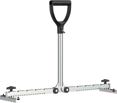 LANGFIT® Fliesenheber mit extra langem Griff - 30 bis 62cm - Für schmale Fugen ab 3mm - Schonend für