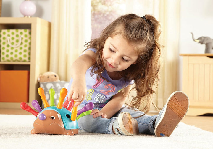 Learning Resources Spike, der Igel zur Förderung der Feinmotorik, Geschenke für Kinder ab 18 Monate