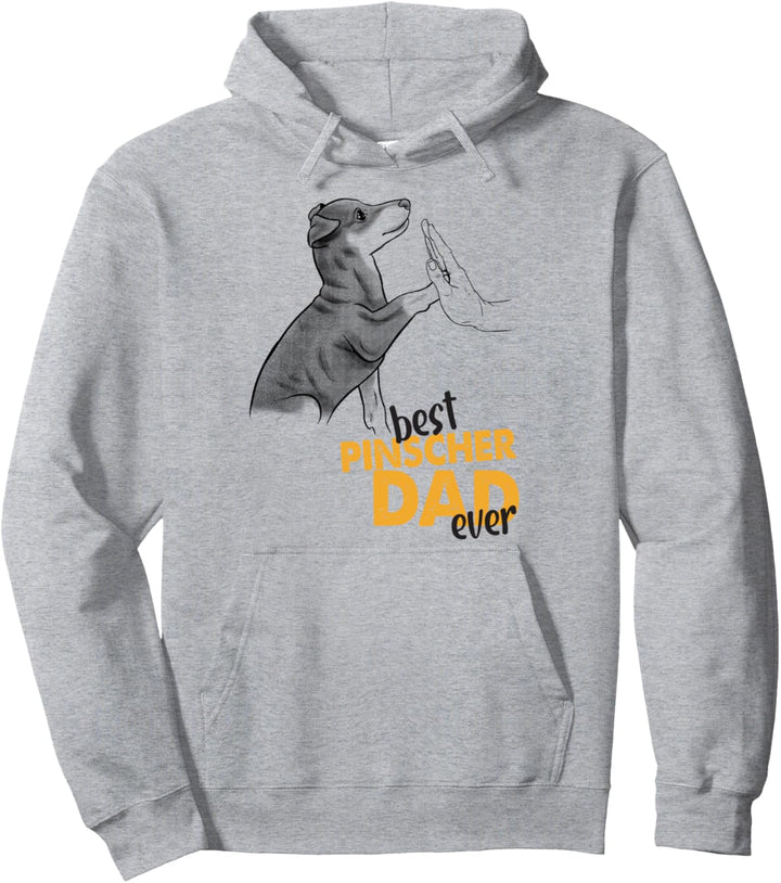 Best Pinscher Dad Ever Dobermann Dad Dobermann Pinscher Pullover Hoodie