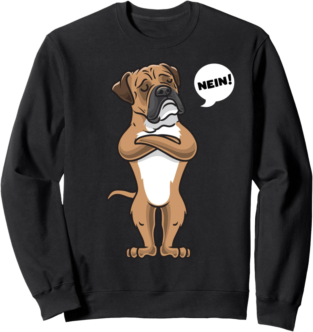 Sturer Continental Bulldog Hund Sweatshirt