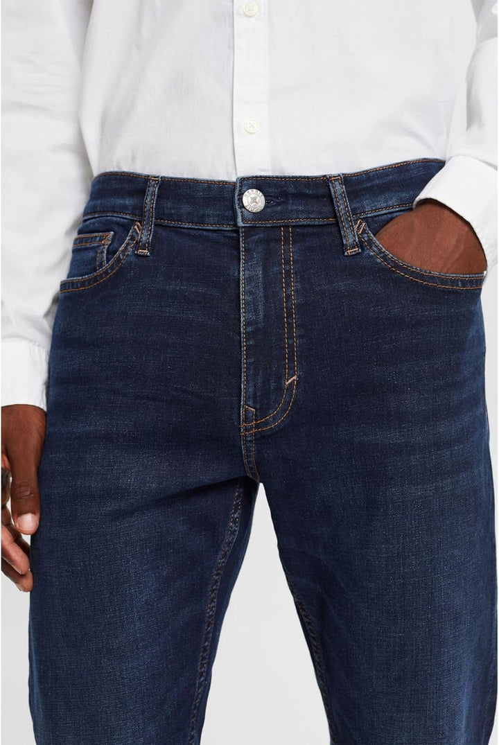 ESPRIT Herren Jeans 28W / 32L 901/Blue Dark Wash, 28W / 32L 901/Blue Dark Wash