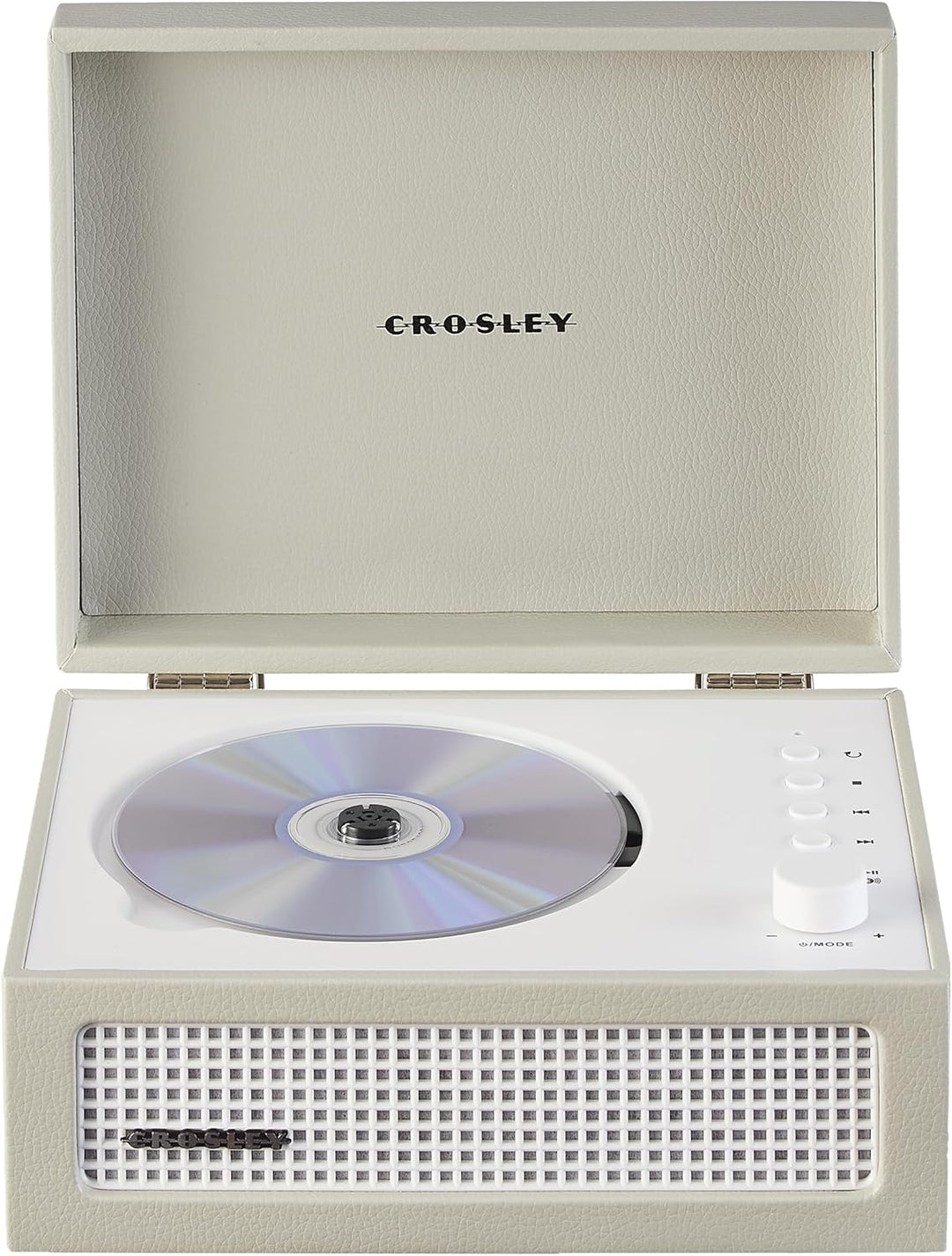 Crosley Voyager Tragbarer CD-Player mit Bluetooth, eingebauten Stereo-Lautsprechern & FM-Radio – Wie