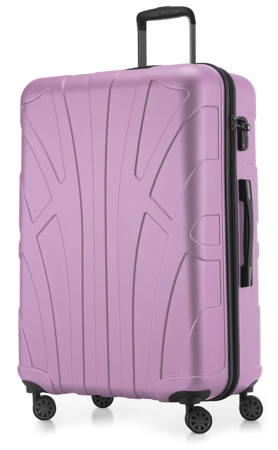 suitline - Grosser Hartschalen-Koffer Koffer Trolley Rollkoffer XL Reisekoffer, TSA, 76 cm, ca. 96-1