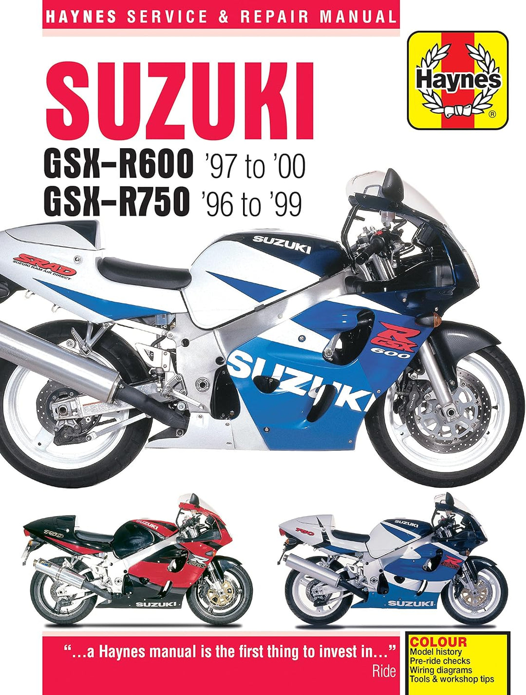 Suzuki GSX-R600 & 750 (Haynes Service & Repair Manual)