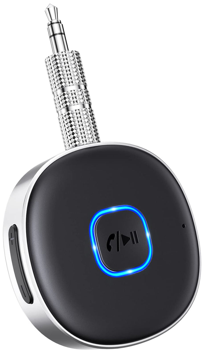 Mohard AUX Bluetooth Adapter Auto, Drahtloser KFZ Bluetooth 5.3 Empfänger für Heim-Stereo/Kabelgebun