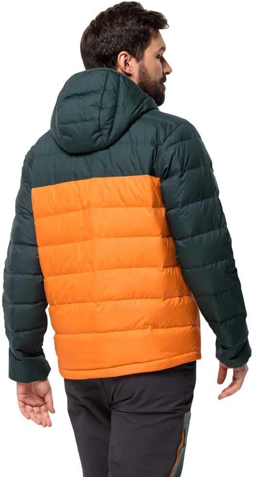 Jack Wolfskin Herren Ather Down Hoody M Daunenjacke M dragon fire, M dragon fire