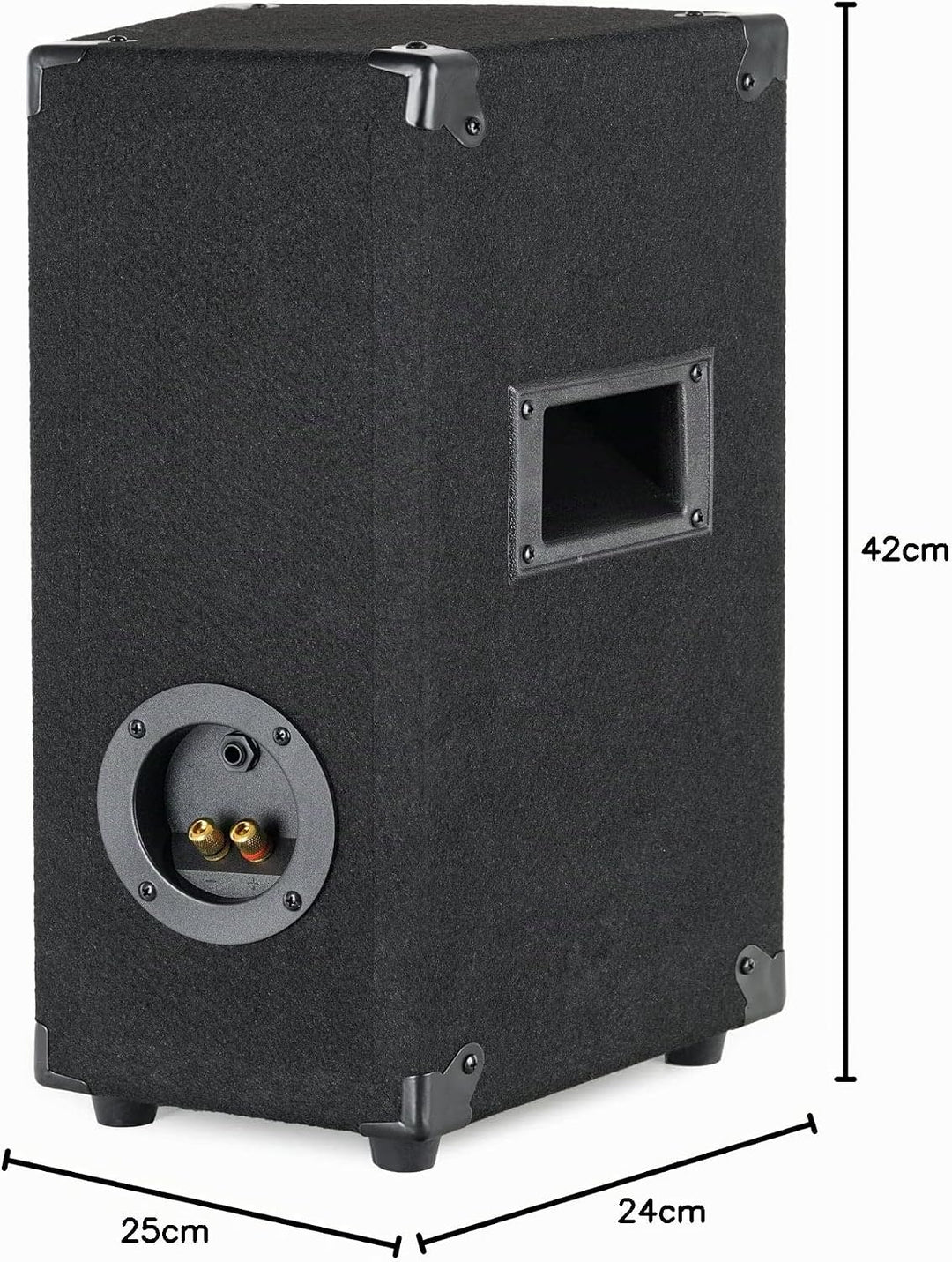 McGrey TP-8 DJ PA Lautsprecher Box 20cm (8“) Subwoofer 300W (Passiv, 2-Wege System, Holzgehäuse, 35m