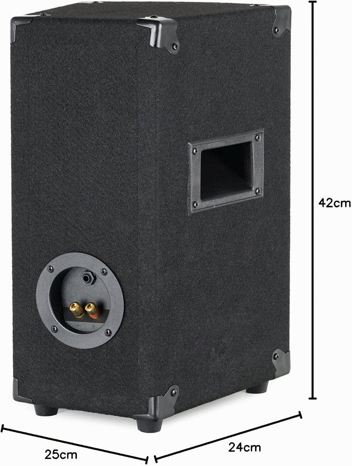 McGrey TP-8 DJ PA Lautsprecher Box 20cm (8“) Subwoofer 300W (Passiv, 2-Wege System, Holzgehäuse, 35m