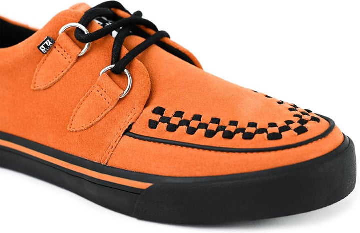 T.U.K. Leather Creeper Sneaker - Herren & Damen Schuhe - Punk, Gothic, Emo und Rockabilly Style Lede