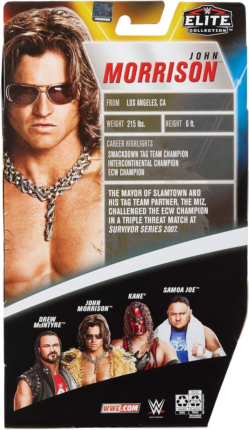 WWE Elite - Survivor Series 2020 - John Morrison Wrestling Figure