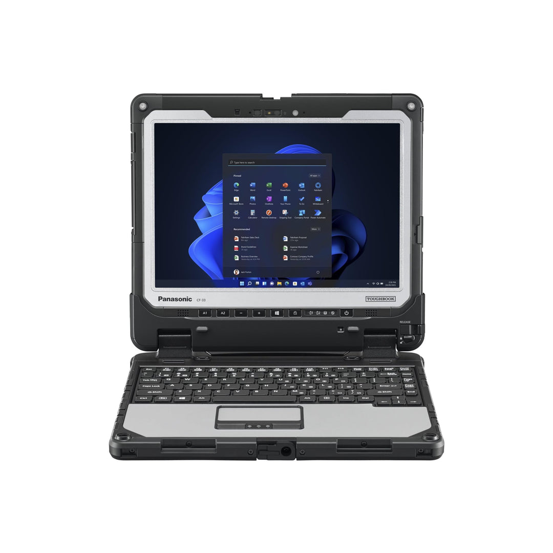 Panasonic Toughbook CF-33 Rugget Tablet, 12" QHD, Core i5-1245, 16GB, 512GB SSD, Win11 Pro