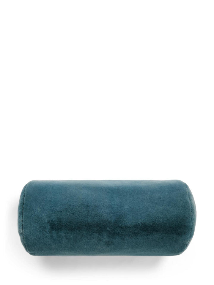 ESSENZA Nackenrolle Furry Denim, 22x50 cm - 100% Polyester - Uni Denim 50 x 22 cm, 1 Stück, Denim 50