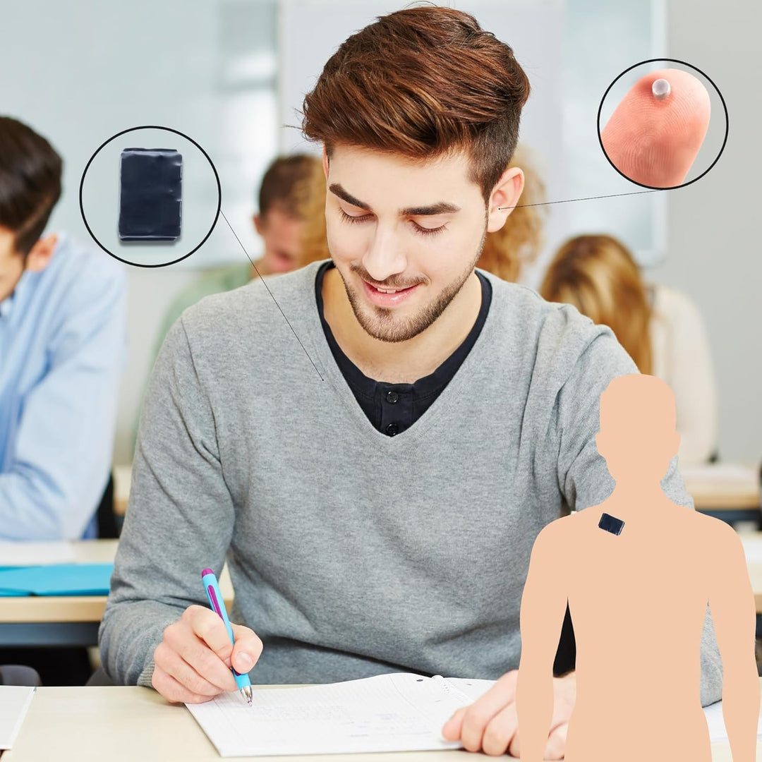 PingaOculto SpionageKopfhörer Bluetooth GSM für Prüfung Unsichtbar Nano Mini mit Mikrofon für Handy