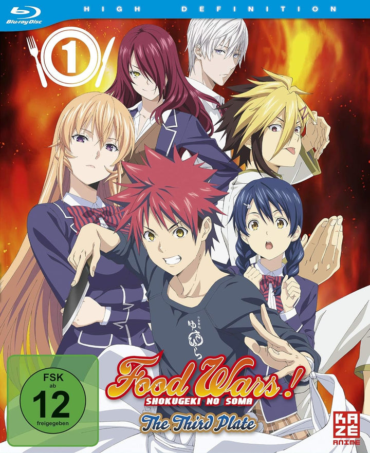 Food Wars! The Third Plate - Staffel 3 - Vol.1 - [Blu-ray], Blu-ray