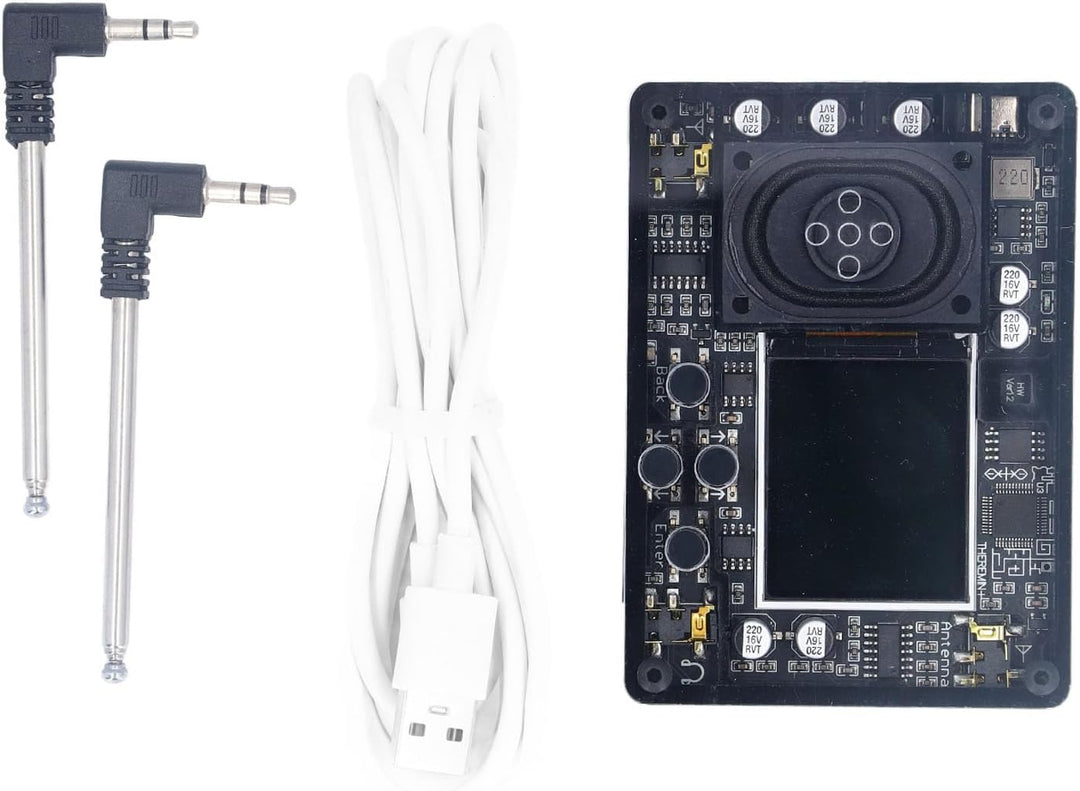 WALFRONT Innovatives Theremin -Kit mit Hochwertigem Display, 20 Instrumententypen und 70 Tönen, Trag