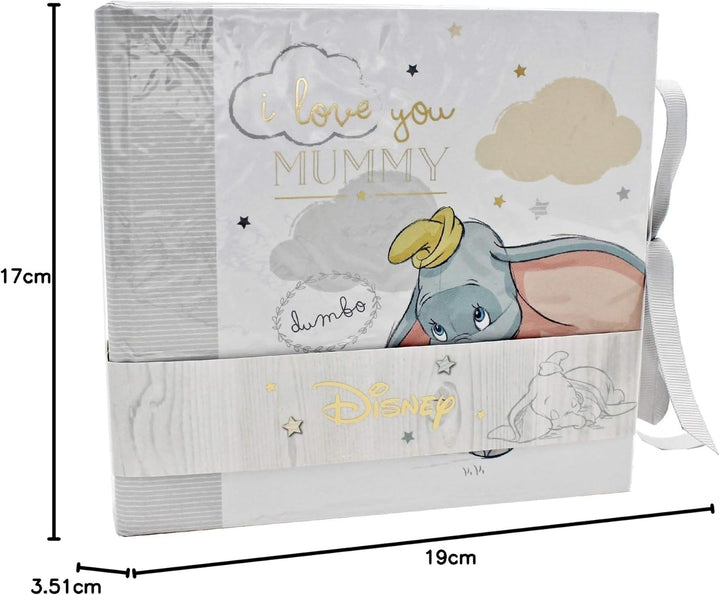 Disney Magical Beginnings Fotoalbum, 127 x 122 x 152 cm, Dumbo Love You Mummy, Gold