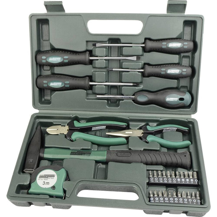 Brüder Mannesmann Werkzeugkoffer, 31-teilig | M29031
