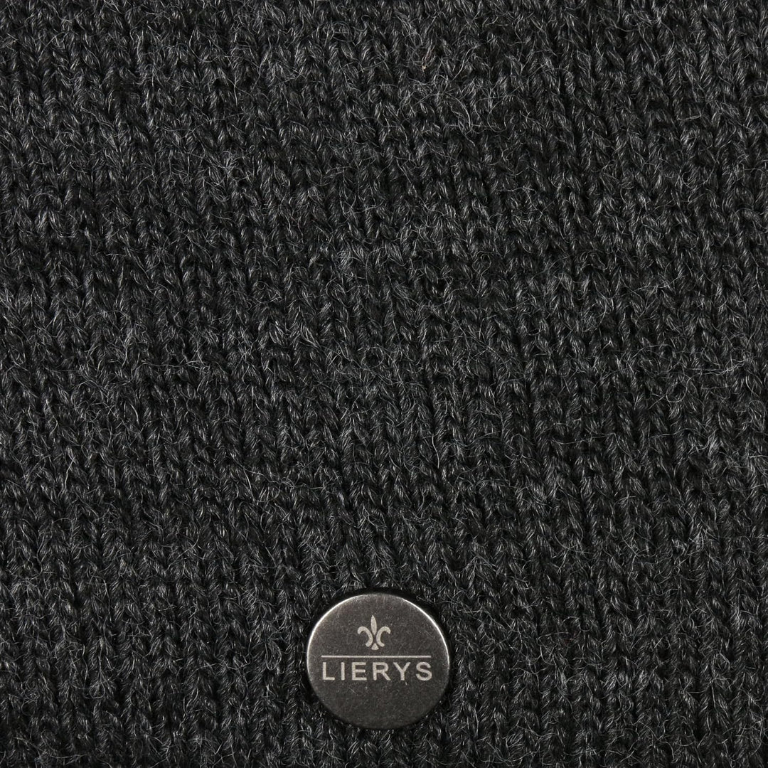 LIERYS Mono Stirnband Damen/Herren 8 cm breit - Made in Germany - dreilagiges Strickband gefüttert m