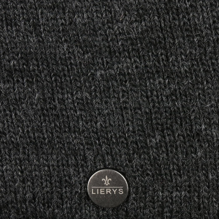 LIERYS Mono Stirnband Damen/Herren 8 cm breit - Made in Germany - dreilagiges Strickband gefüttert m