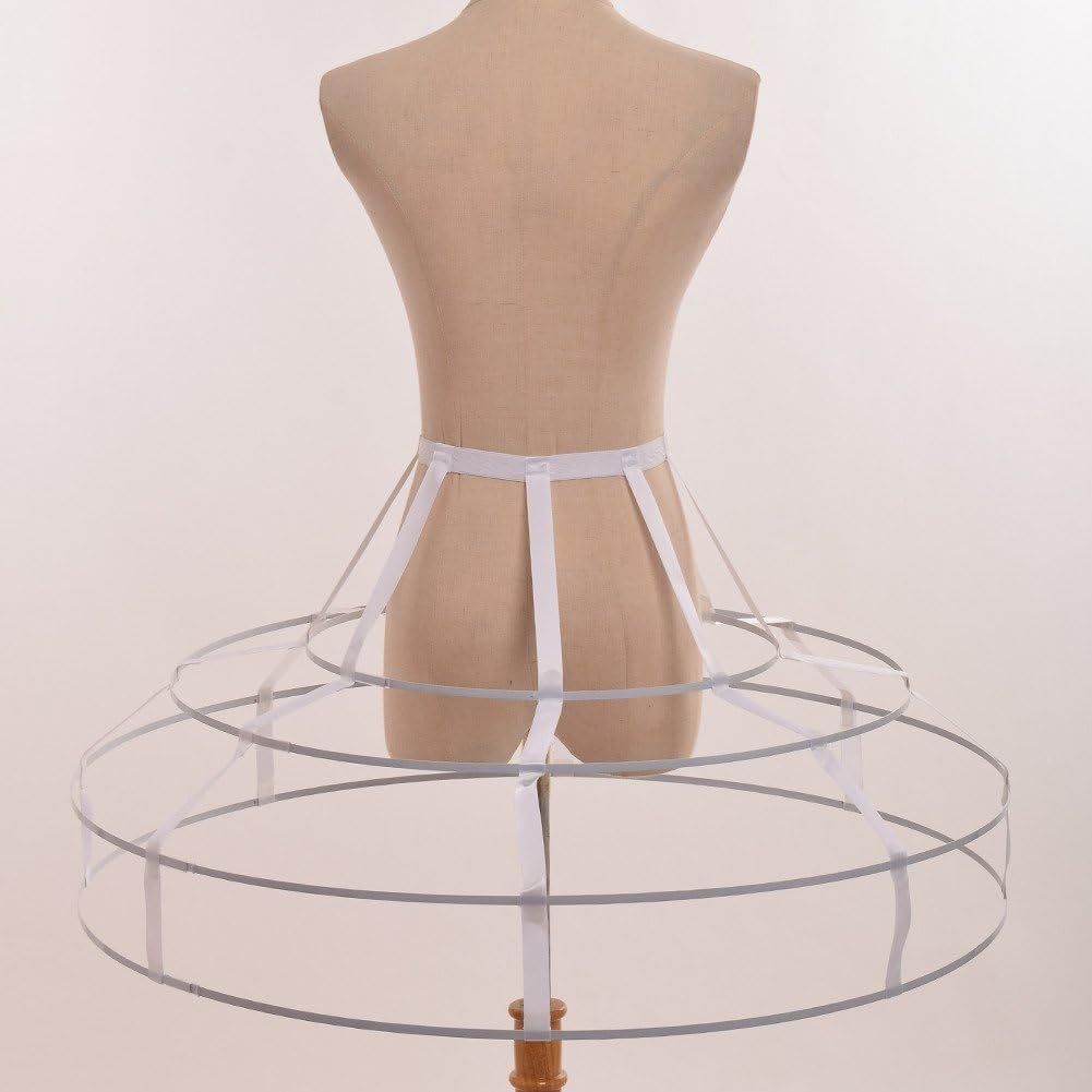 GRACEART Band Rock Petticoat Pannier Käfig Rock Einheitsgrösse Style-04, Einheitsgrösse Style-04