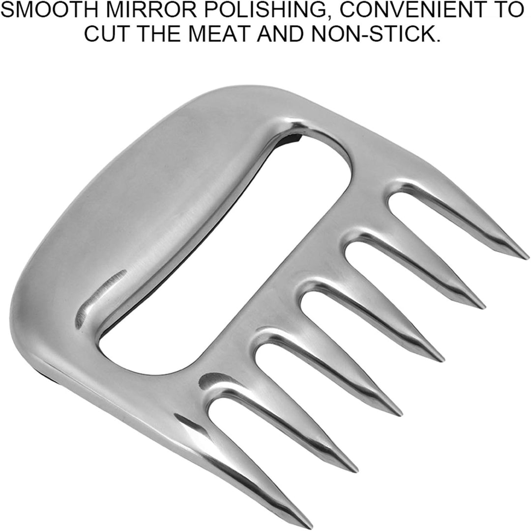 Meat Claws Fleischzerkleinerer für BBQ, 2 Stück Fleischkralle, Fleischgabel für Grill, BBQ und Brate