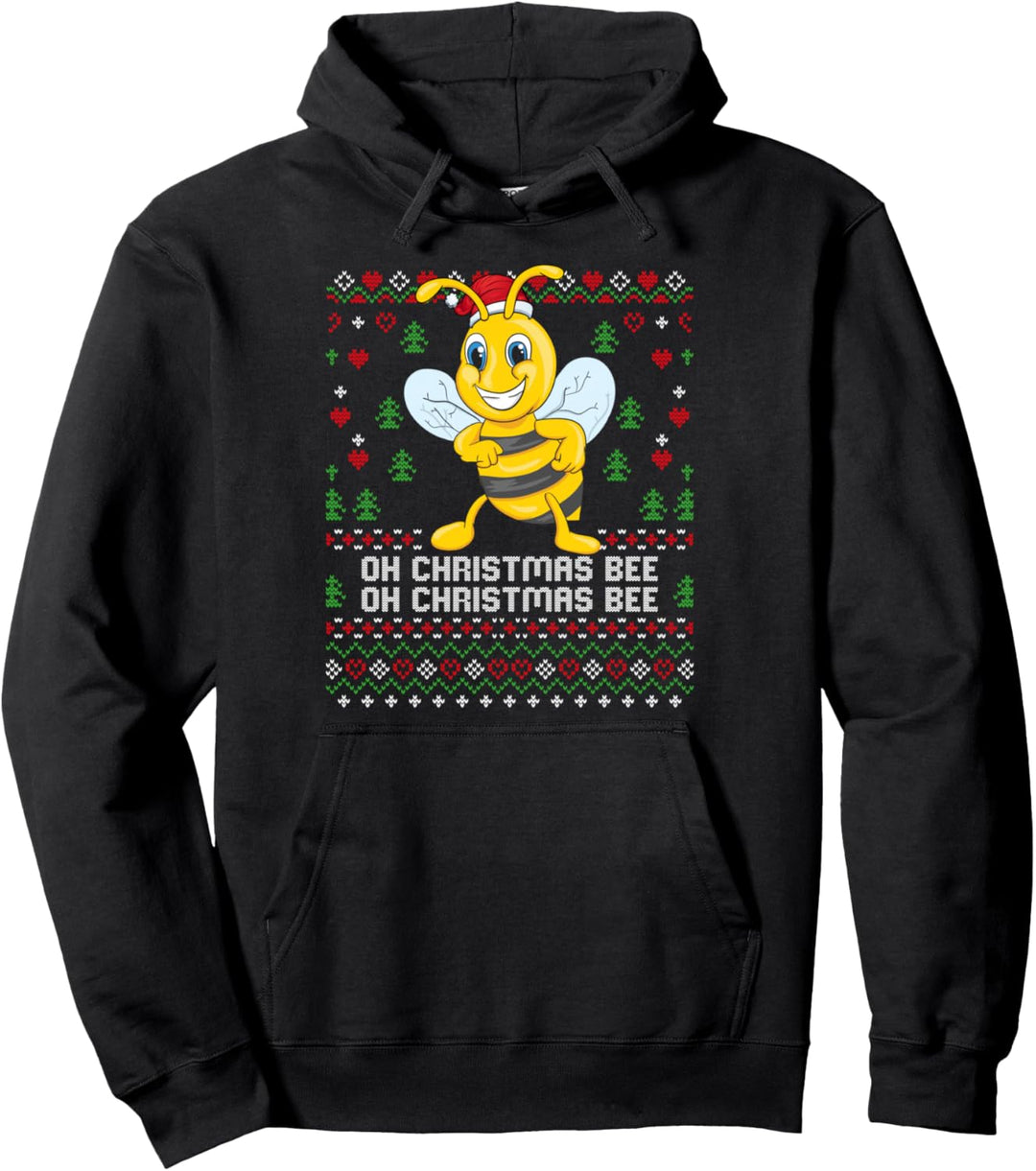 Oh Christmas Bee Keeper Honey Beekeeper Hässlicher Weihnachtspullover Pullover Hoodie