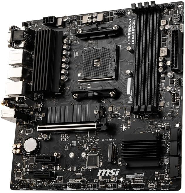 MSI B550M PRO-VDH WiFi Motherboard AMD B550 Socket AM4 Micro ATX