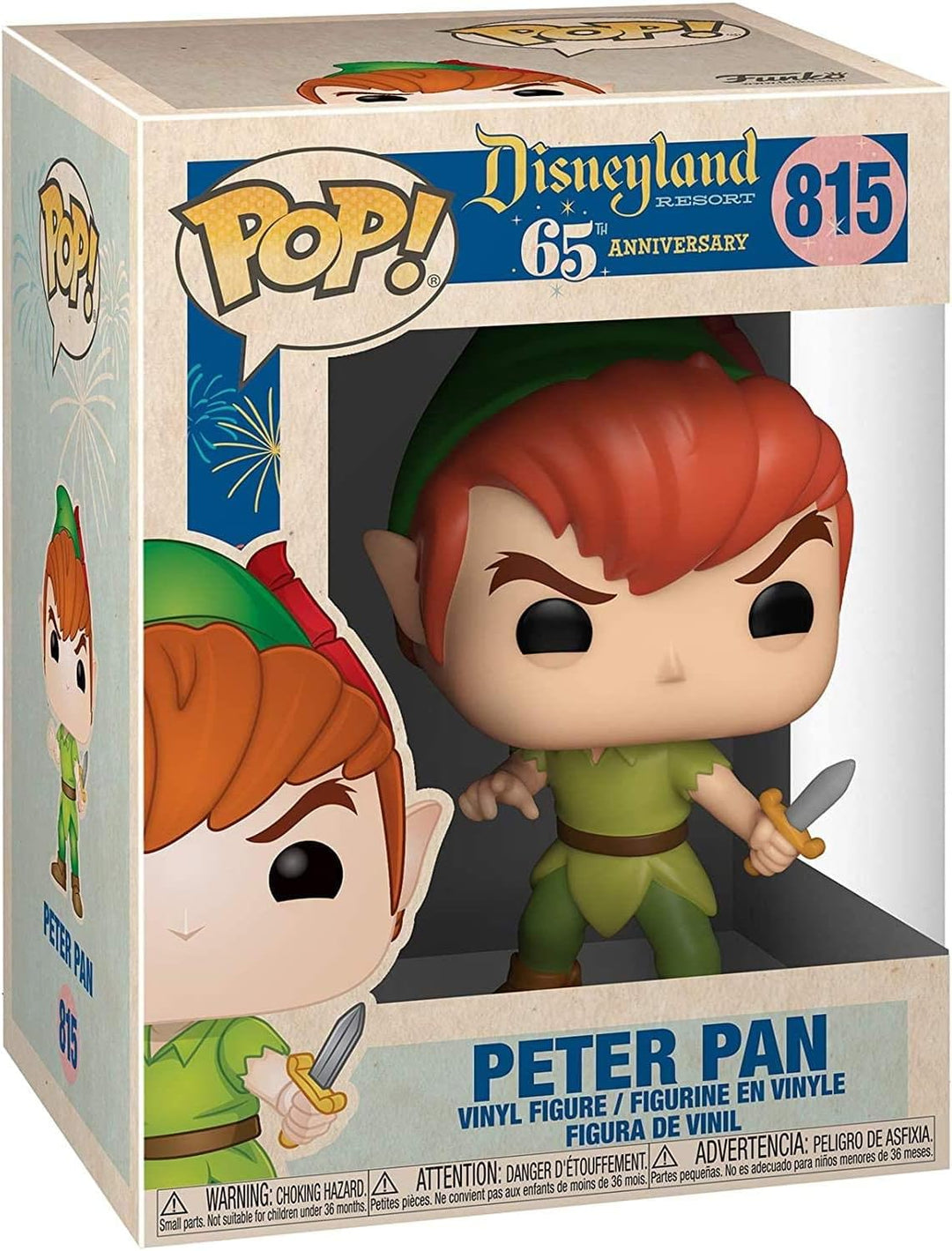 FUNKO POP! DISNEY: Disney 65TH-Peter Pan (New Pose)