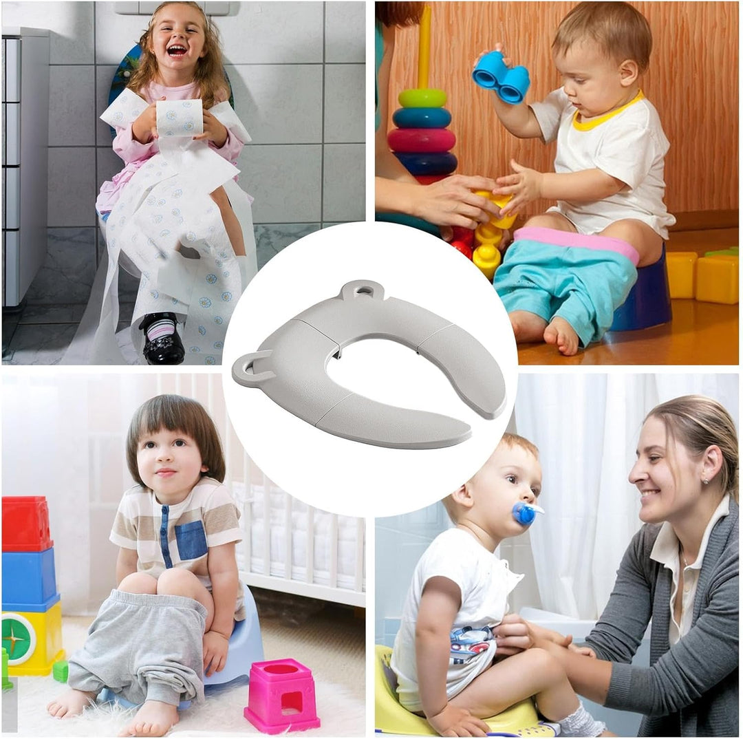 Klapptoilettensitz, faltbarer Töpfchensitz | Tierform nicht rutsches tragbares Toilettensitzpolster