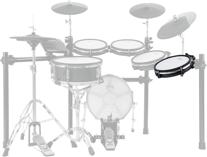 XDrum DD-650 Add-On Set - 10" Dual Zone Pad (Fell und Rim) - Realistischer Rebound - Ideal für XDrum