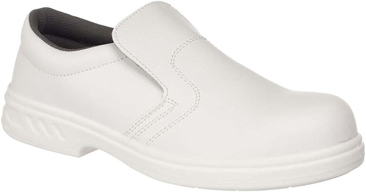Portwest Steelite Sicherheitsslipper S2, Grösse: 39, Farbe: Weiss, FW81WHR39 39 EU Weiss, 39 EU Weis